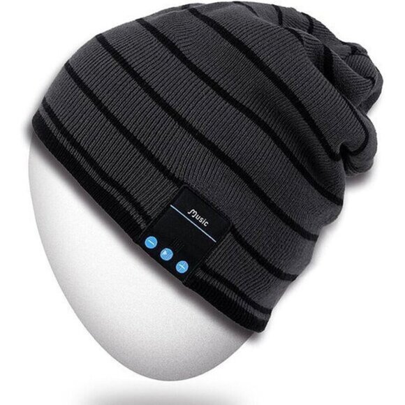 Rotibox Bluetooth Beanie Hat – Wireless Headphone Beanie for Winter & Sports